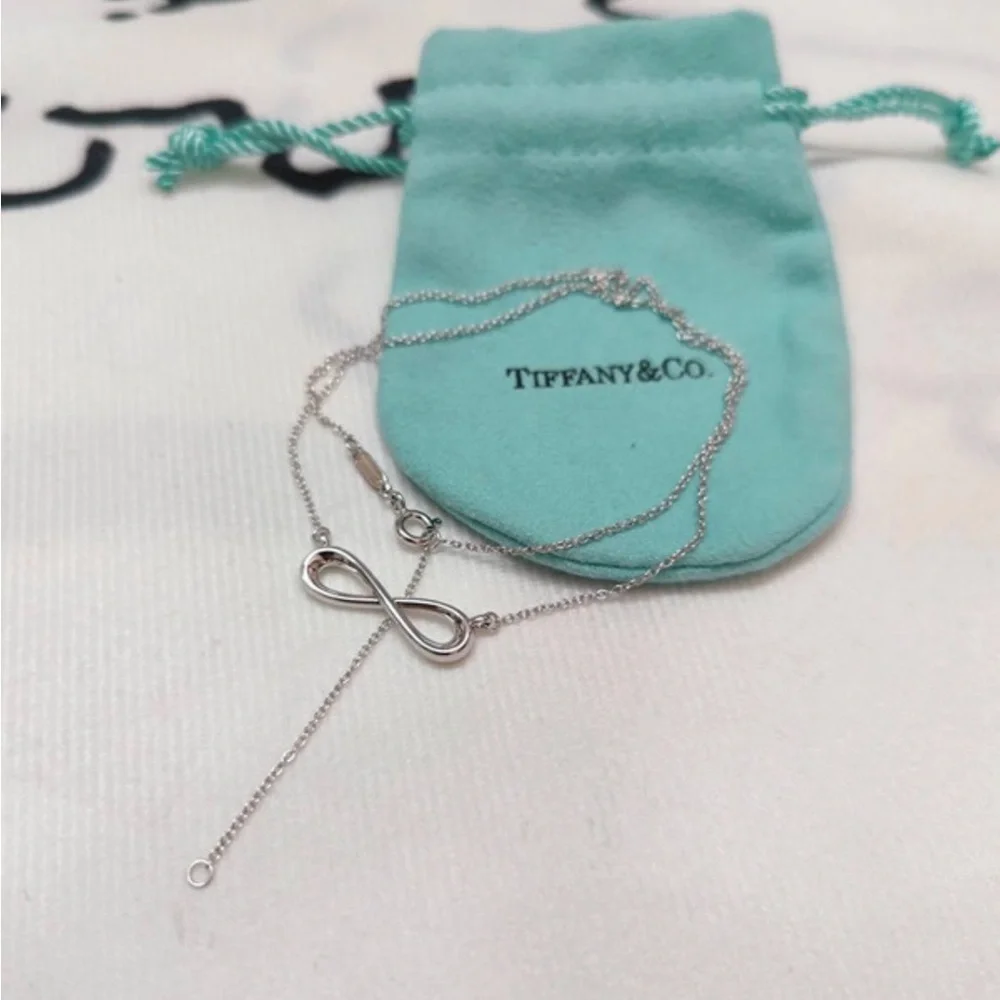 Tiffany & Co. Silver Infinity Pendant Necklace